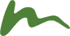 Green m for Millers logo