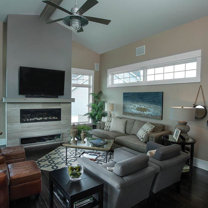 Interior of Family Room