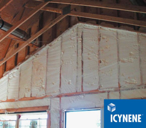 Spray Fome Insulation in New construction