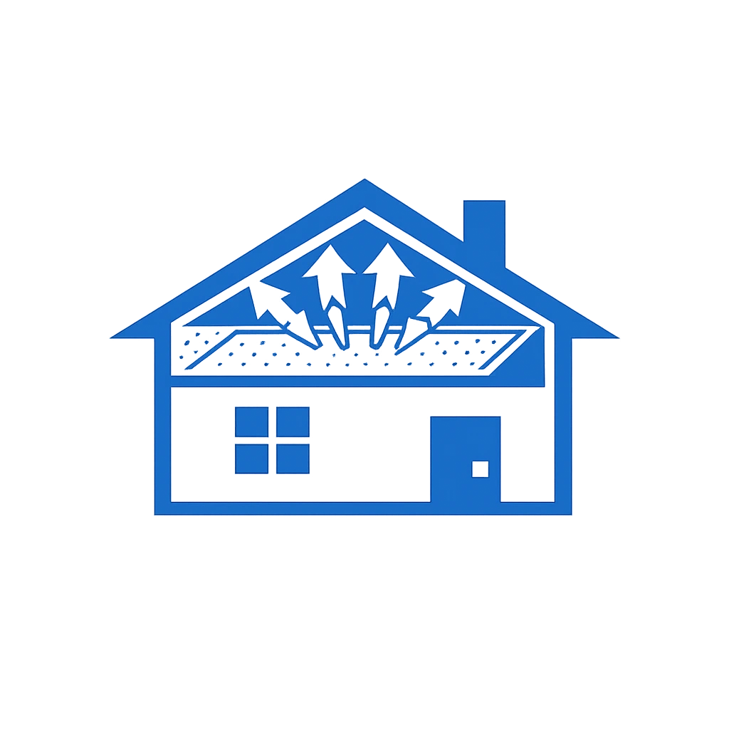 radiant barrier insulation icon 