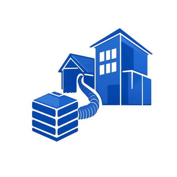 blown in commercial insulation icon
